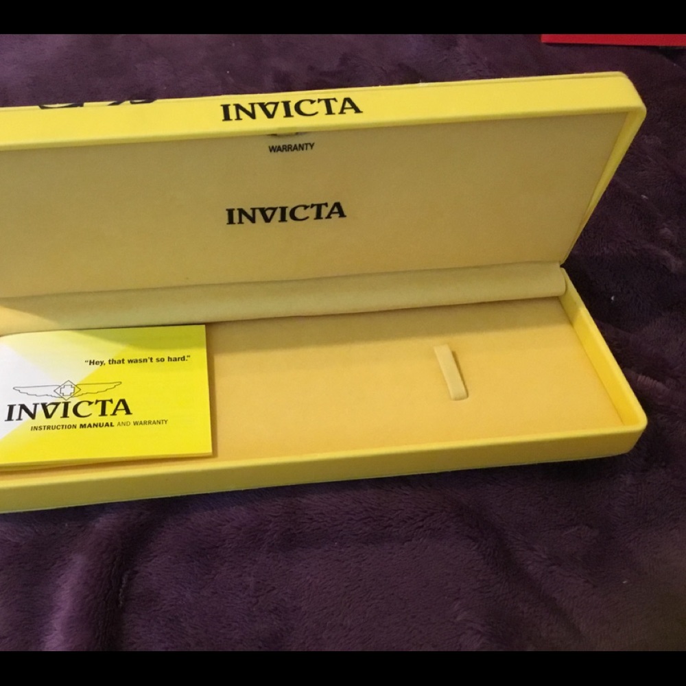Invicta Long Large Watch Storage Case - Picture 4 of 8